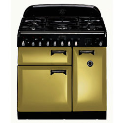 Rangemaster Elan 90 Dual Fuel Range Cooker, Cream